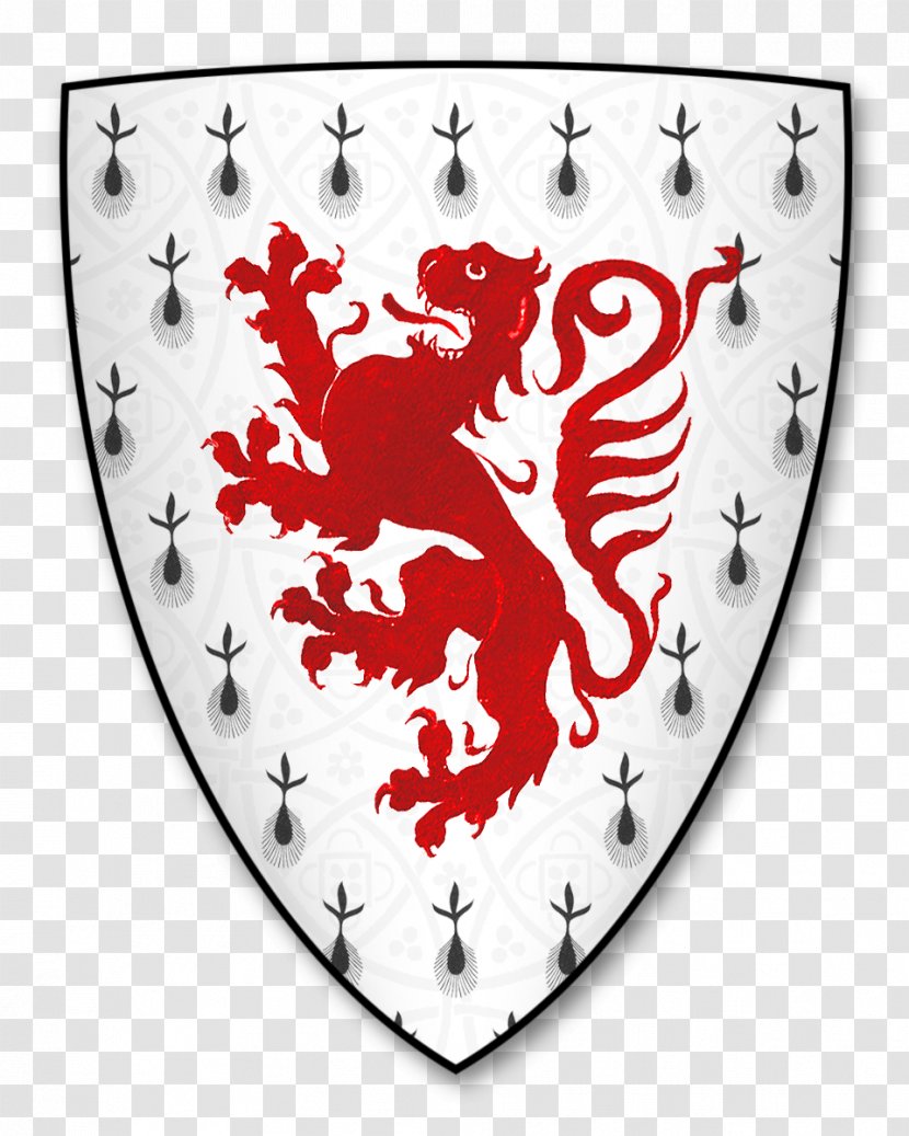 House Of Percy Earl Baron Nobility - Robert De Clifford 1st - Shield Transparent PNG