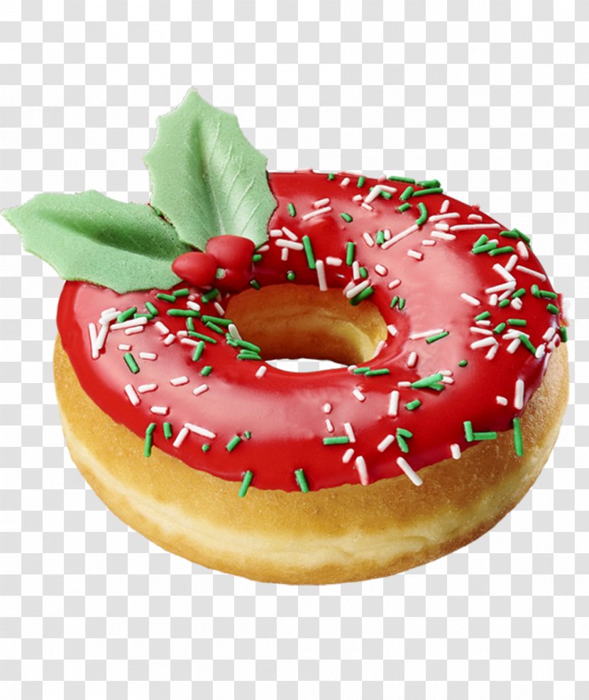 Donuts Glaze Finger Food Dessert - Dunkin Transparent PNG