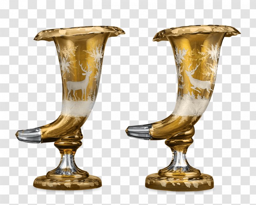 Vase Glass - Brass Transparent PNG