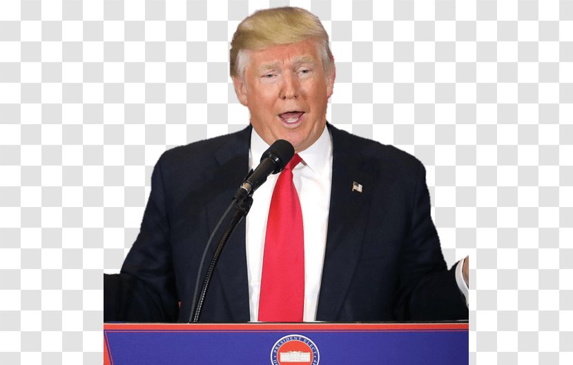 Donald Trump Tower News Conference Politician - Speaker - Politics Transparent PNG