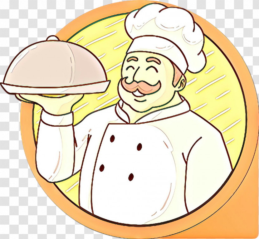 Cartoon Cook Chef Smile Transparent PNG