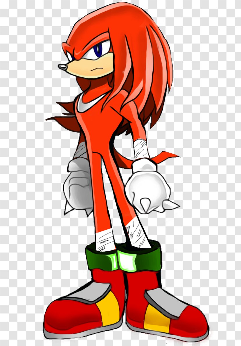 Knuckles The Echidna Sonic Hedgehog Video Game - Joint - Artwork Transparent PNG