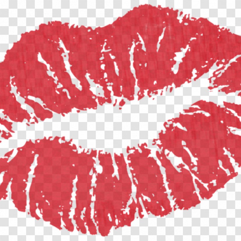 Clip Art Vector Graphics Image Royalty-free - Red - Kiss Lips Transparent PNG