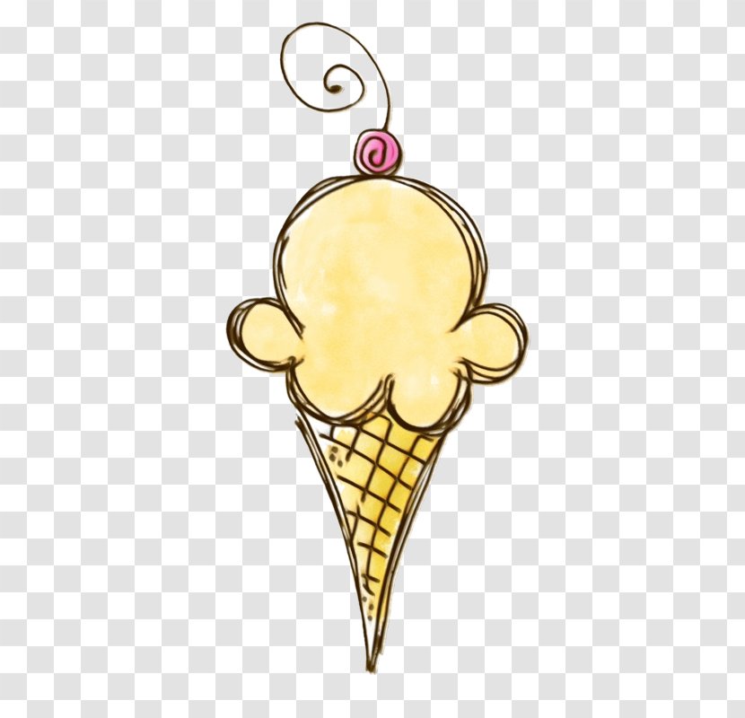 Ice Cream Cone Background Transparent PNG