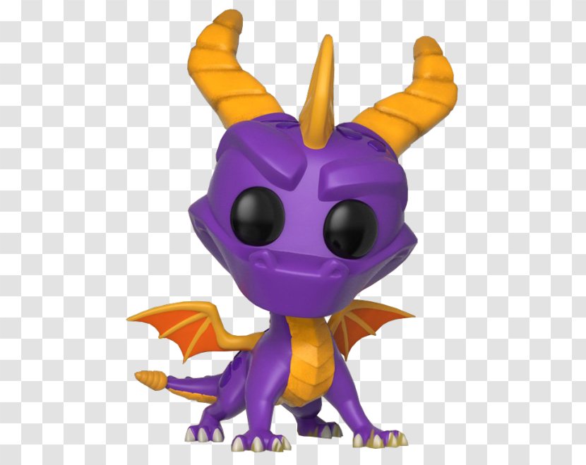Spyro The Dragon Reignited Trilogy PlayStation Funko Video Games - Watercolor - Panda Pop 193 Transparent PNG