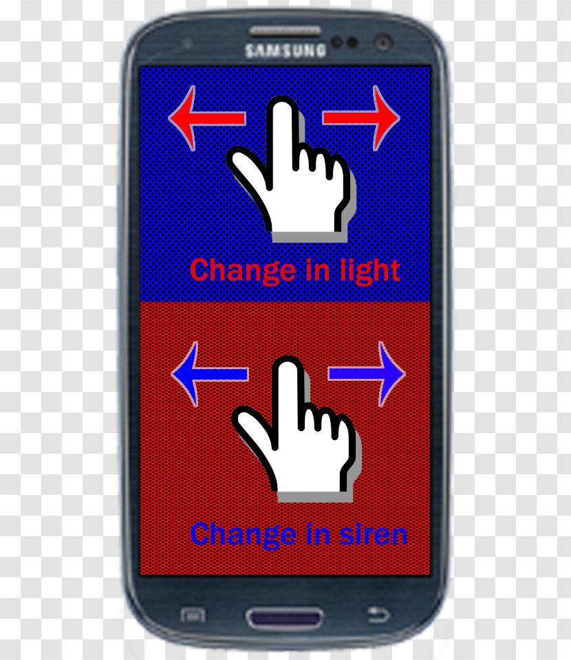 Feature Phone Samsung Galaxy S III Smartphone 3G - Mobile Case - Police Siren Transparent PNG