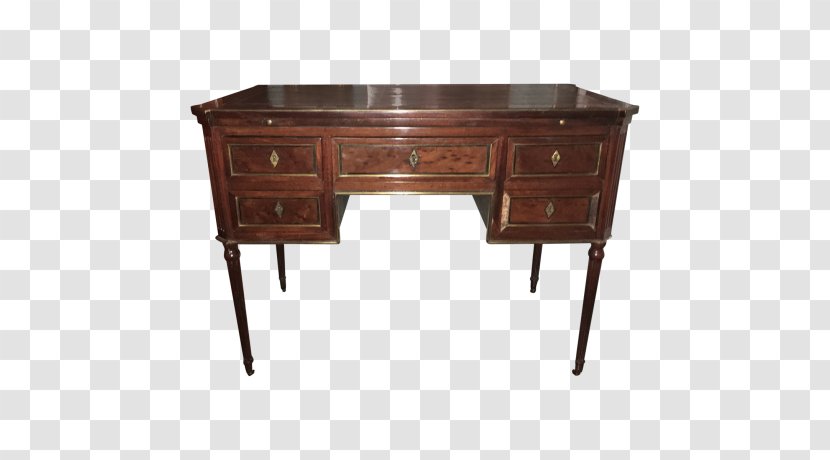 Desk Wood Stain Antique Buffets & Sideboards - Mahogany Chair Transparent PNG