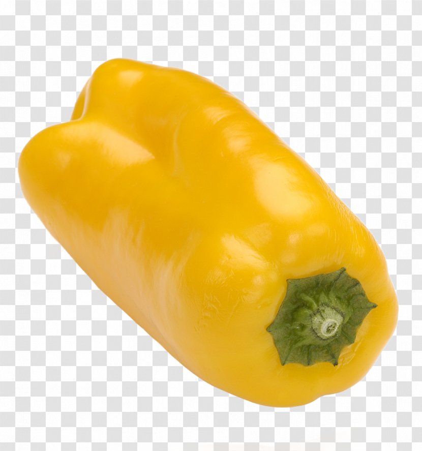 Habanero Salsa Bell Pepper Yellow Chili - Fruit - Peppers Transparent PNG