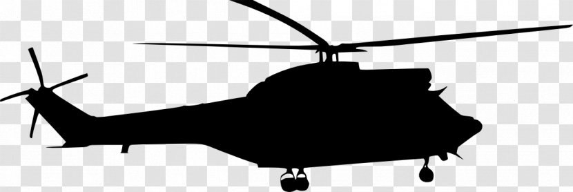 Helicopter Rotor Silhouette Clip Art - Propeller - Top View Transparent PNG