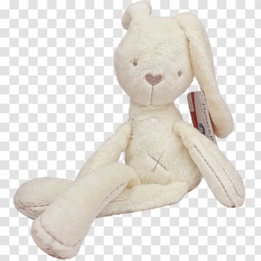 Stuffed Animals & Cuddly Toys Angel Bunny Rabbit Child Infant - Sleep Transparent PNG