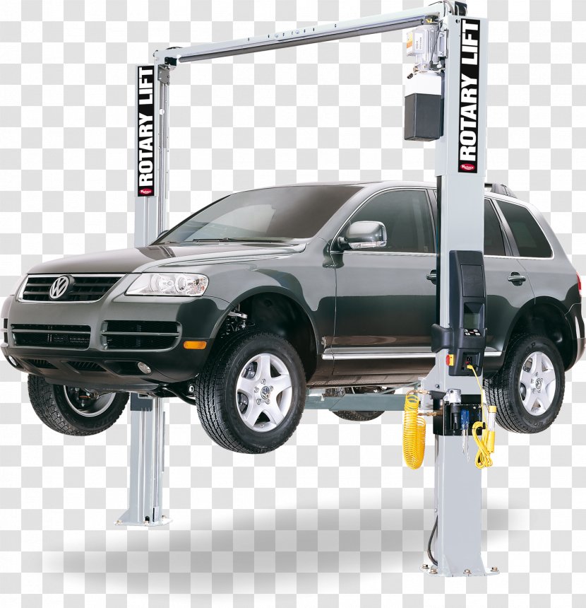 Car Elevator Rotary Lift Lifting Equipment Hoist - Auto Service Transparent PNG