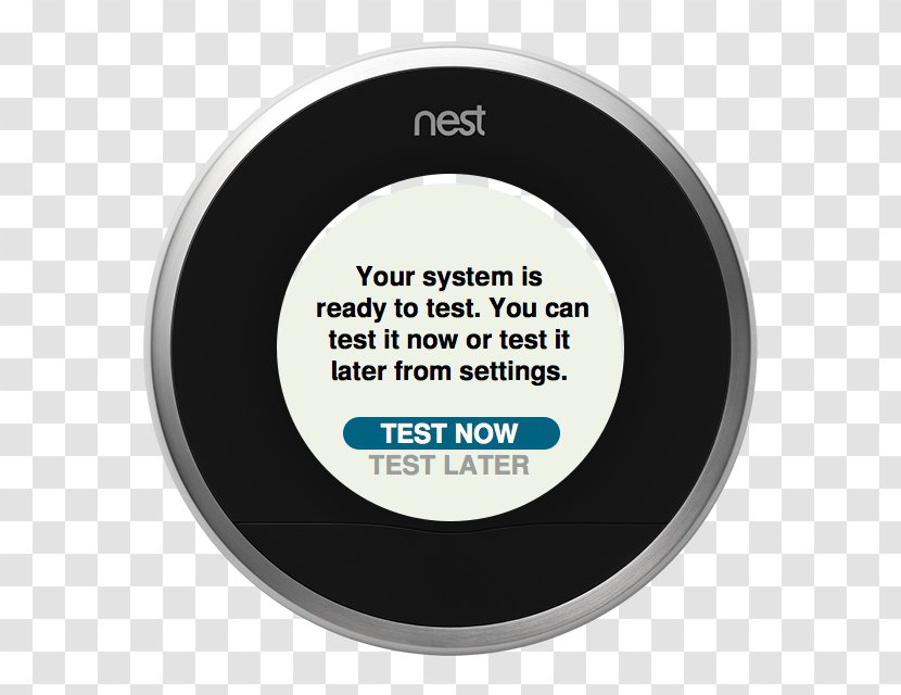 Nest Learning Thermostat Labs Smart (3rd Generation) - System Transparent PNG