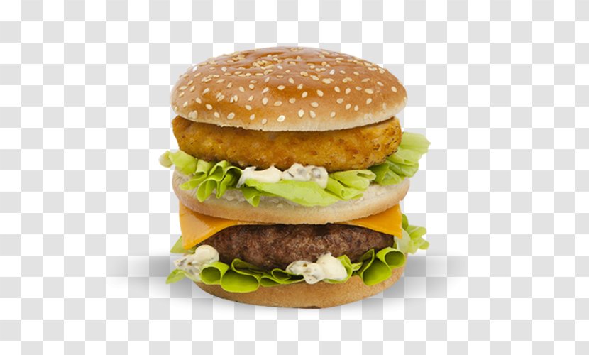 McDonald's Big Mac Cheeseburger Hamburger Potato Pancake Galette - French Fries - Pizza Transparent PNG
