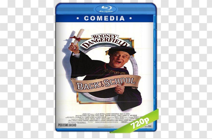 English 720p Film 0 1080p - Rodney Dangerfield - Back To School Transparent PNG