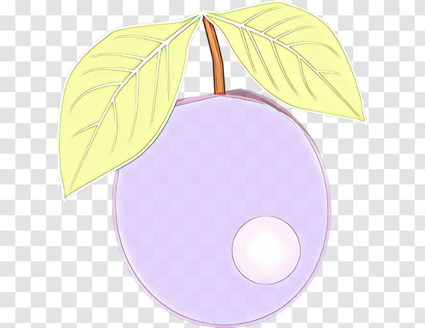 Leaf Pink Tree Plant Circle - Cartoon Transparent PNG