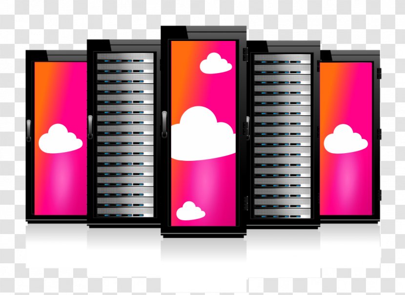 Computer Servers 19-inch Rack Royalty-free Clip Art - Network - Center Transparent PNG
