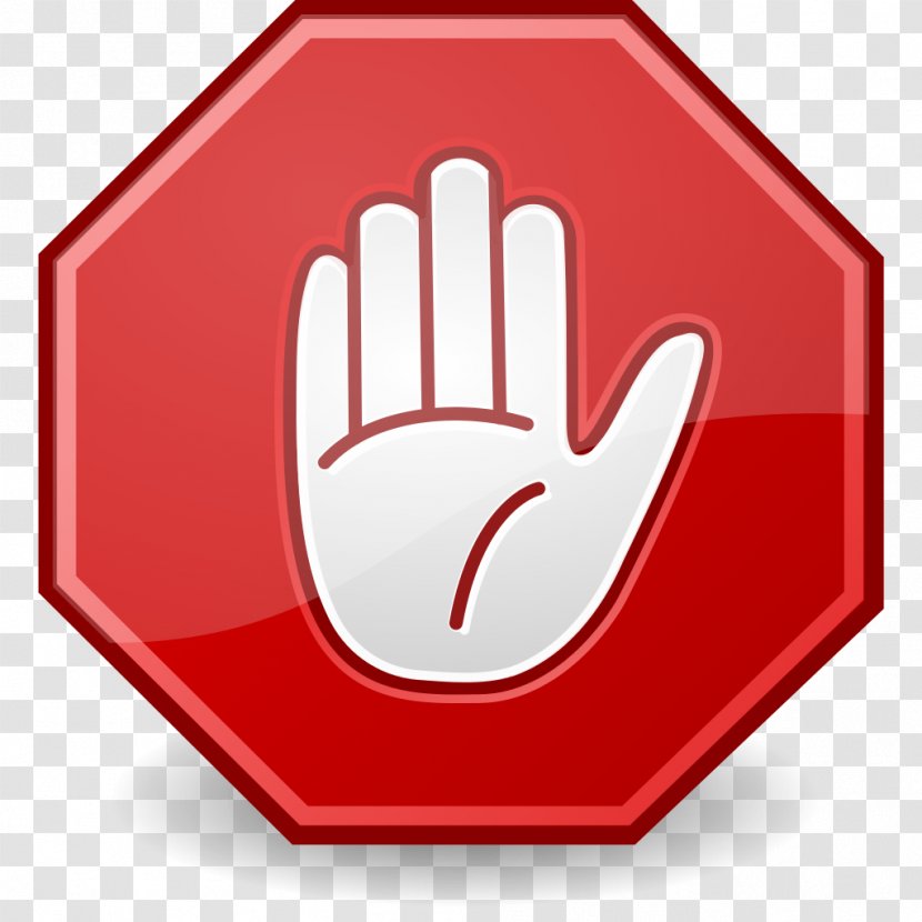 Tango Desktop Project Clip Art - Hand - Sign Stop Transparent PNG