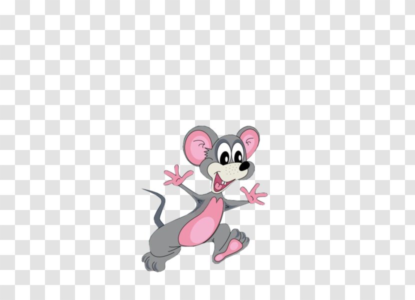 Computer Mouse Milk Rodent Rat - Cartoon - Running The Transparent PNG