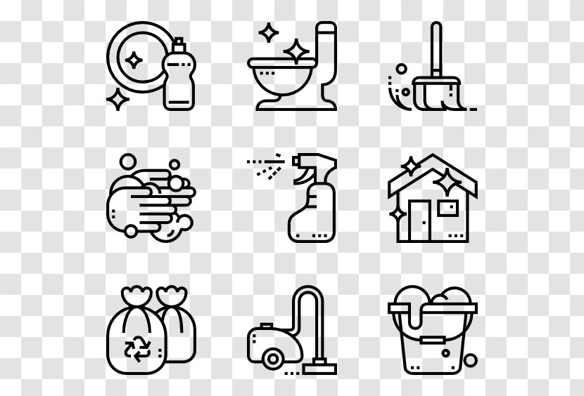 Icon Design Graphic Web - Paper - Cleaning Supplies Transparent PNG