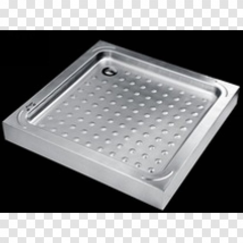 Stainless Steel Tray Shower Sink - Bathroom Transparent PNG