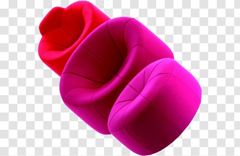 Pink Couch Red - Room - Sofa Transparent PNG