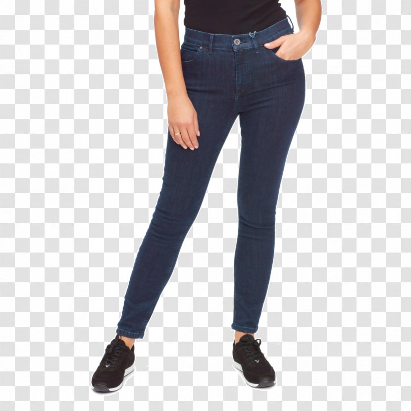 Jeans Waist Denim Leggings - Heart Transparent PNG