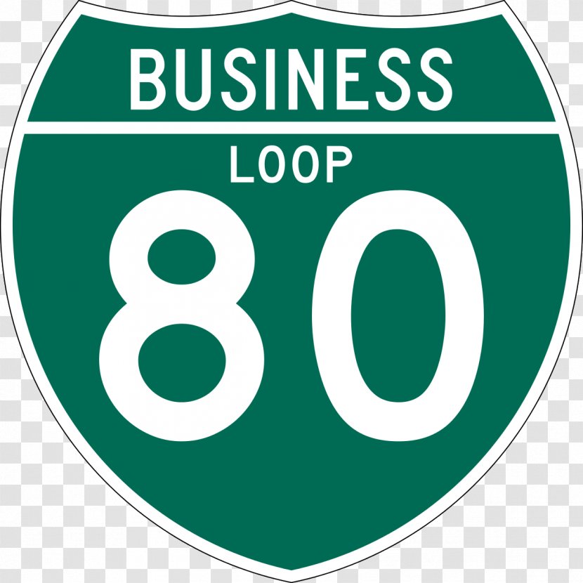 Interstate 80 Business 40 US Highway System Route - Road Transparent PNG