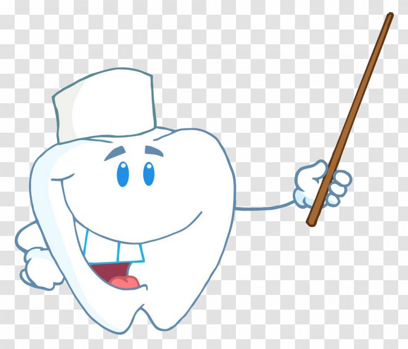 Cartoon Tooth Illustration - Doctor Transparent PNG
