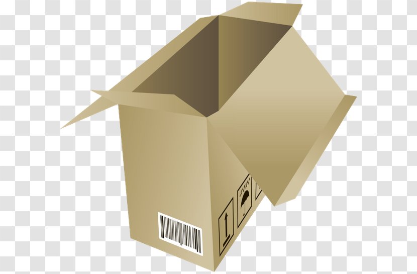 Package Delivery Cardboard Carton - Design Transparent PNG