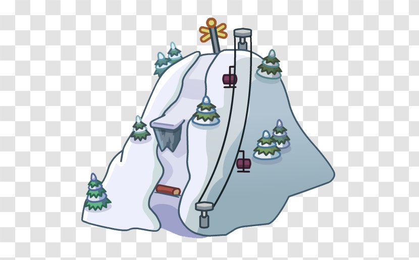 Club Penguin Map Location Mountain Transparent PNG