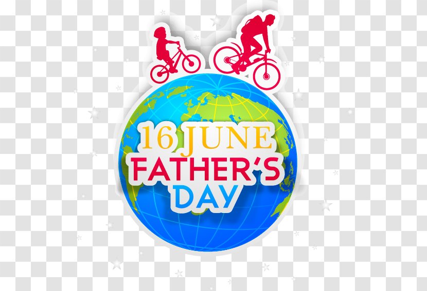 Fathers Day Illustration - Text - Father's Decorative Elements Transparent PNG
