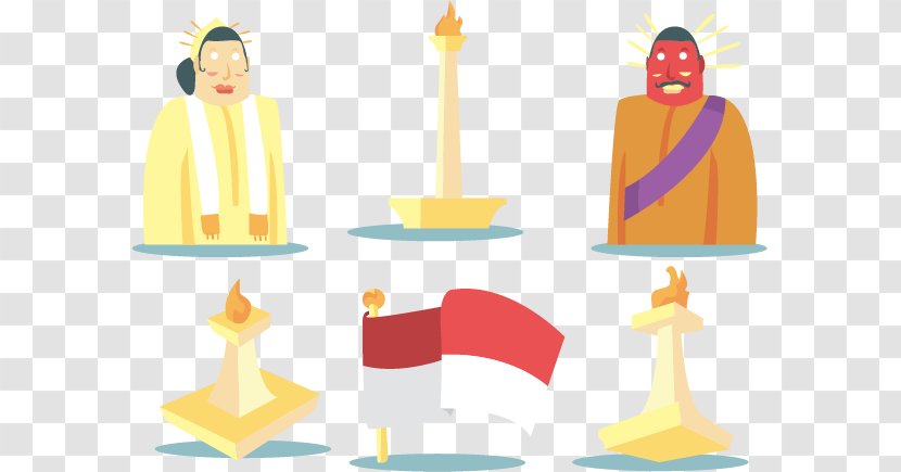 National Monument Jakarta Fair Euclidean Vector Illustration - Silhouette - Indian Buddhism Transparent PNG