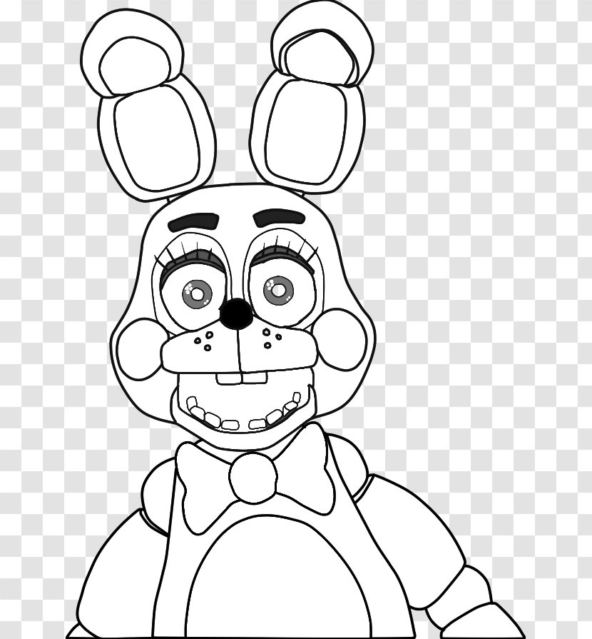 Five Nights At Freddy's 2 3 Coloring Book Drawing - Cartoon - Flower Transparent PNG