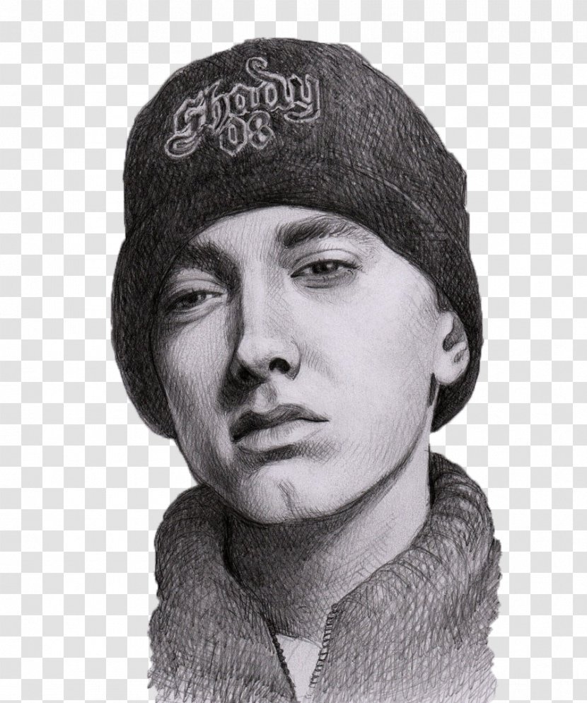 Eminem Drawing Pencil Art Sketch - Frame Transparent PNG