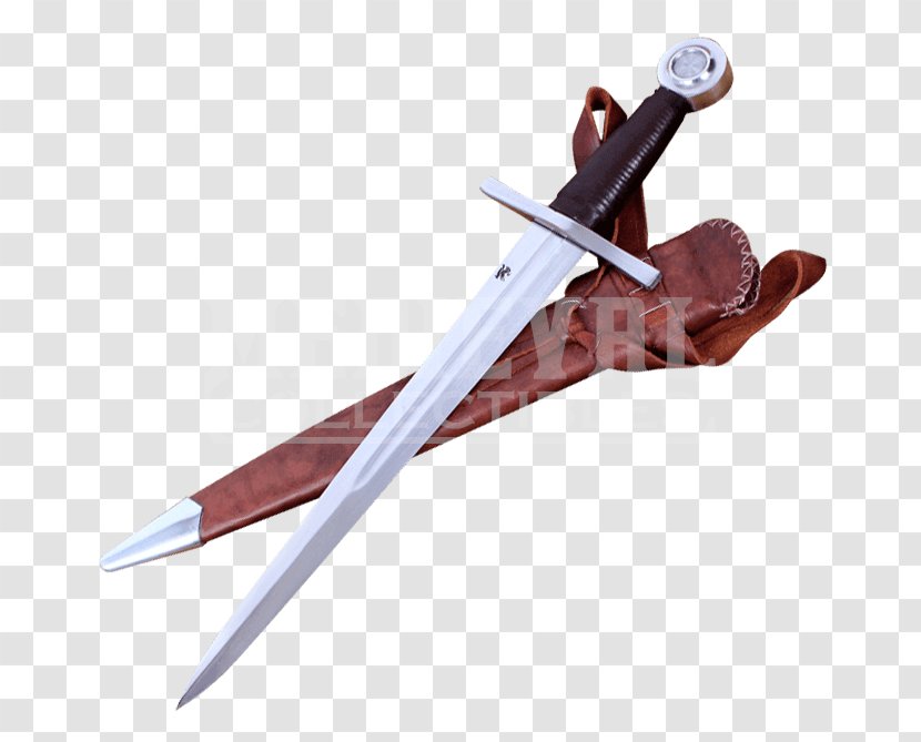 Sword Dagger Weapon Crusades Knight - Cold Transparent PNG