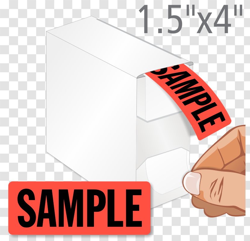 Label Dispenser Quality Control Box - Sticker Transparent PNG