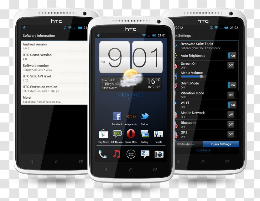 Smartphone Feature Phone HTC One X ROM Handheld Devices Transparent PNG