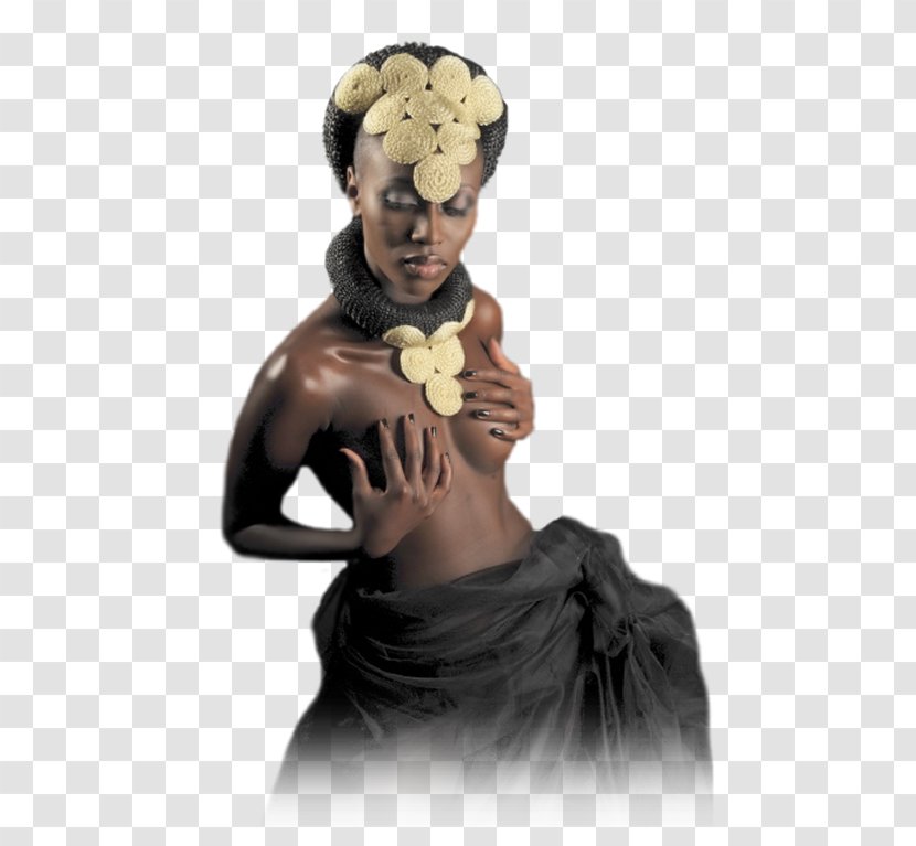 Africa Woman Drawing Image - Flower Transparent PNG