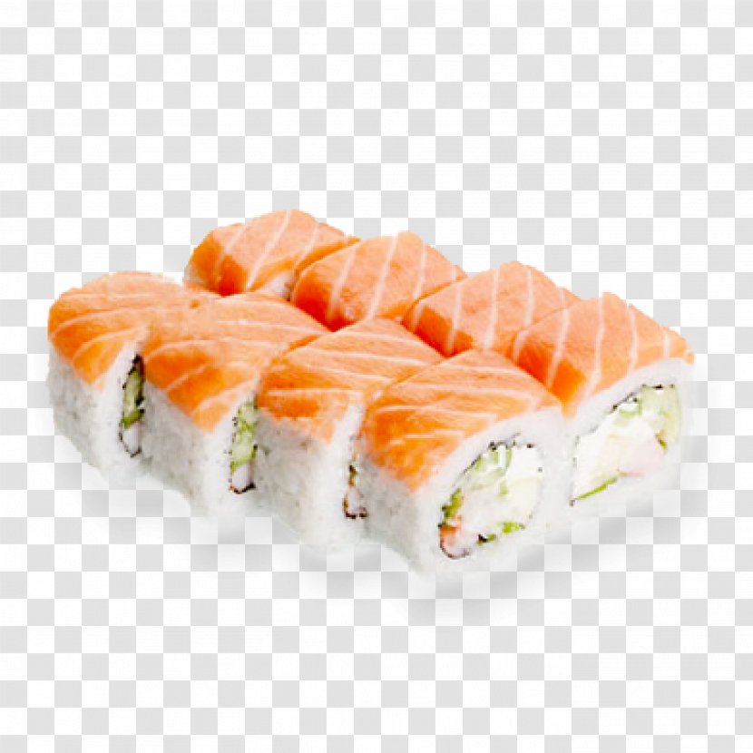 Smoked Salmon Japanese Cuisine Sashimi California Roll Sushi Transparent PNG
