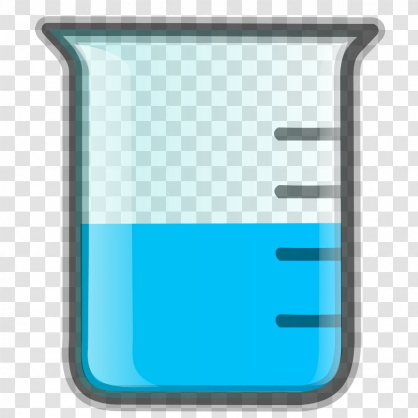 Beaker Chemistry Laboratory Flasks Clip Art - Magnet Transparent PNG