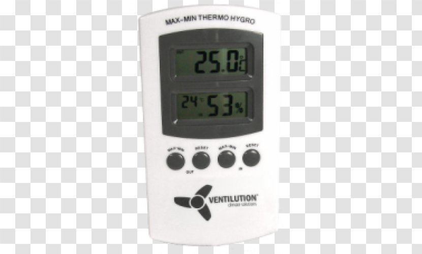 Thermohygrometer Humidity Temperature Thermometer - Data Logger - Electronics Transparent PNG