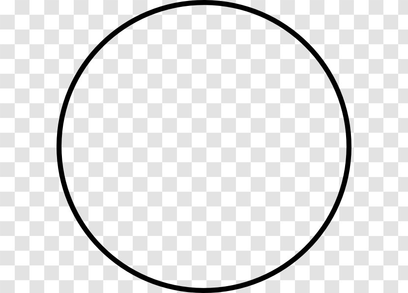 Circle Clip Art - Monochrome - Border Transparent PNG