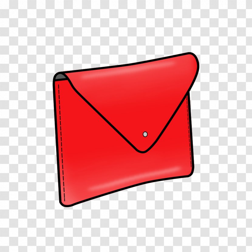 Line Triangle - Red Transparent PNG