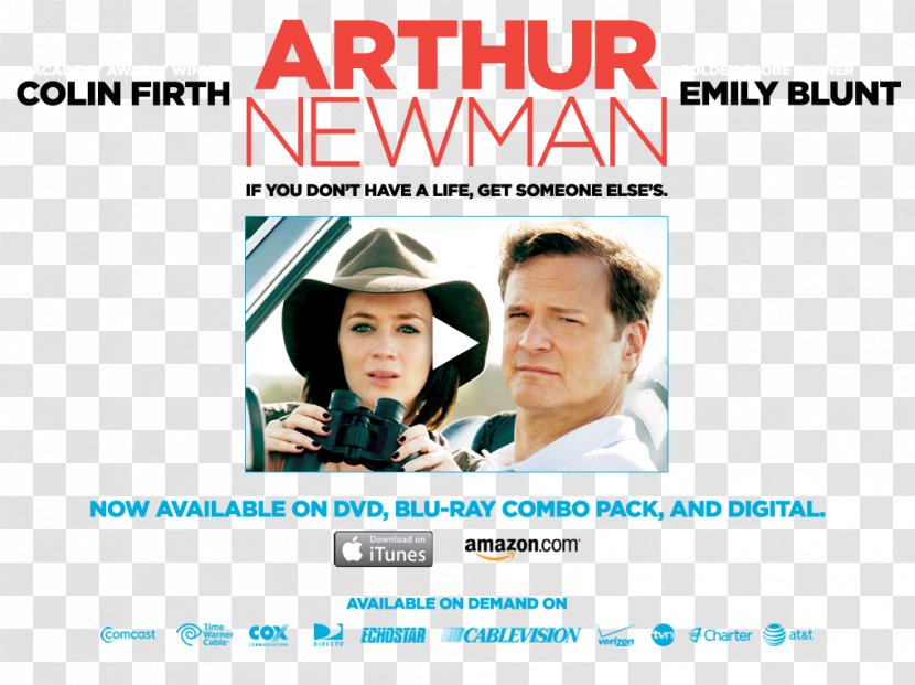 Arthur Newman Film Poster 0 - Limited Release - Colin Firth Kingsman Transparent PNG