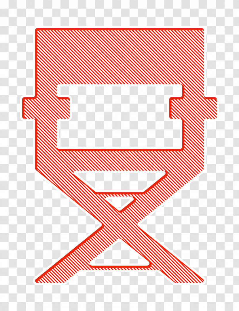 Cinema Icon Director Chair Icon Film Director Icon Transparent PNG