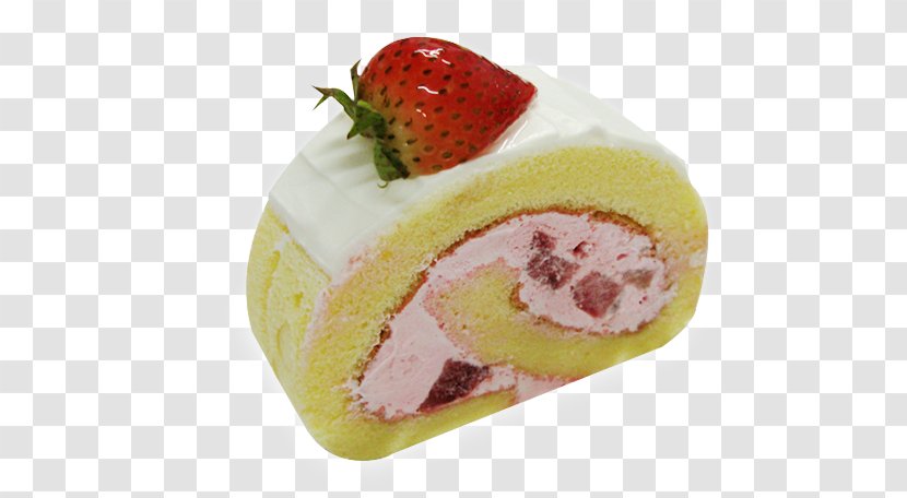 Swiss Roll Strawberry Muffin Chocolate Chip Cookie Cake - Splash Transparent PNG