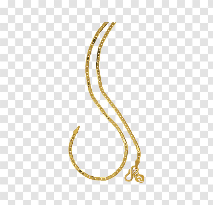 Jewellery Chain Gold Necklace - Diamond Transparent PNG