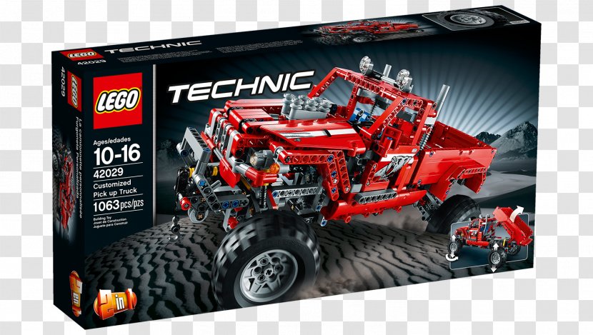 Pickup Truck Lego Technic Amazon.com - Offroad Vehicle Transparent PNG