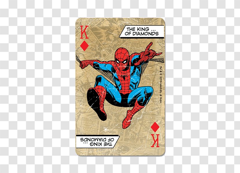 Top Trumps Spider-Man Superhero Waddingtons Playing Card - Spider-man Transparent PNG