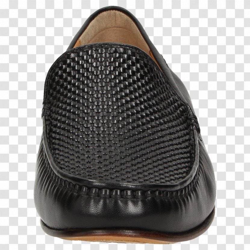 Slip-on Shoe Leather - Black - Design Transparent PNG